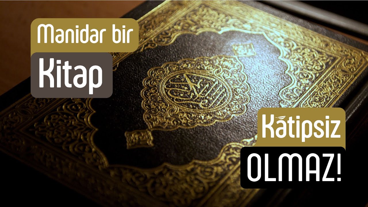 Manidar bir kitap, kâtipsiz olmaz!