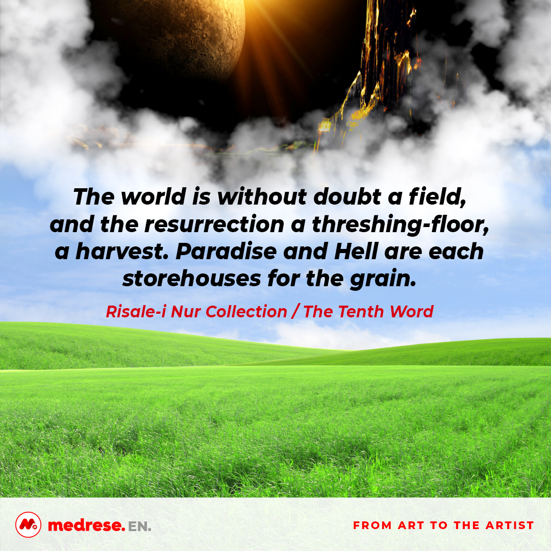 The world is withoud doubt a field